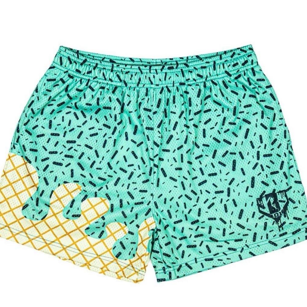 Mint Green Baseball Lifestyle 101 Shorts